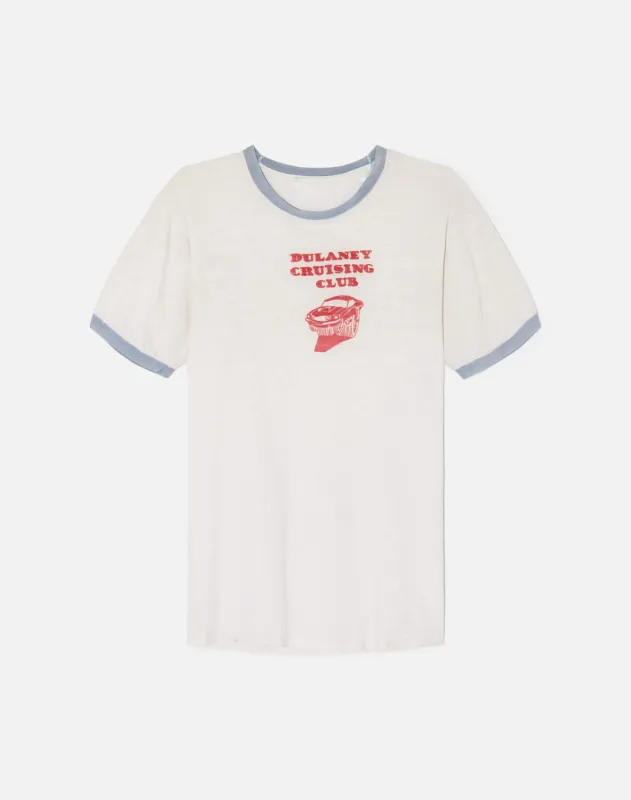 Vintage Cruising Club Tee - #1510 made by Re/Done