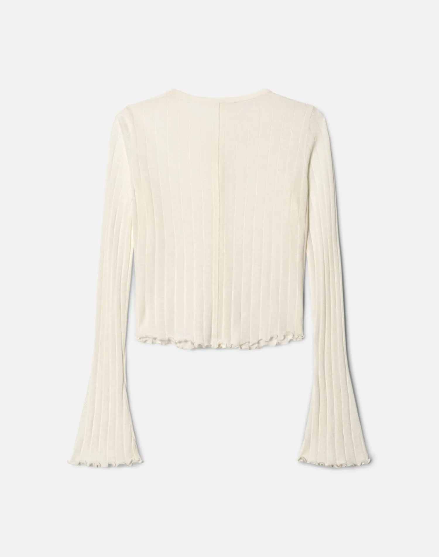 Isabelle Cardigan - White sold by Re/Done product image thumbnail 2