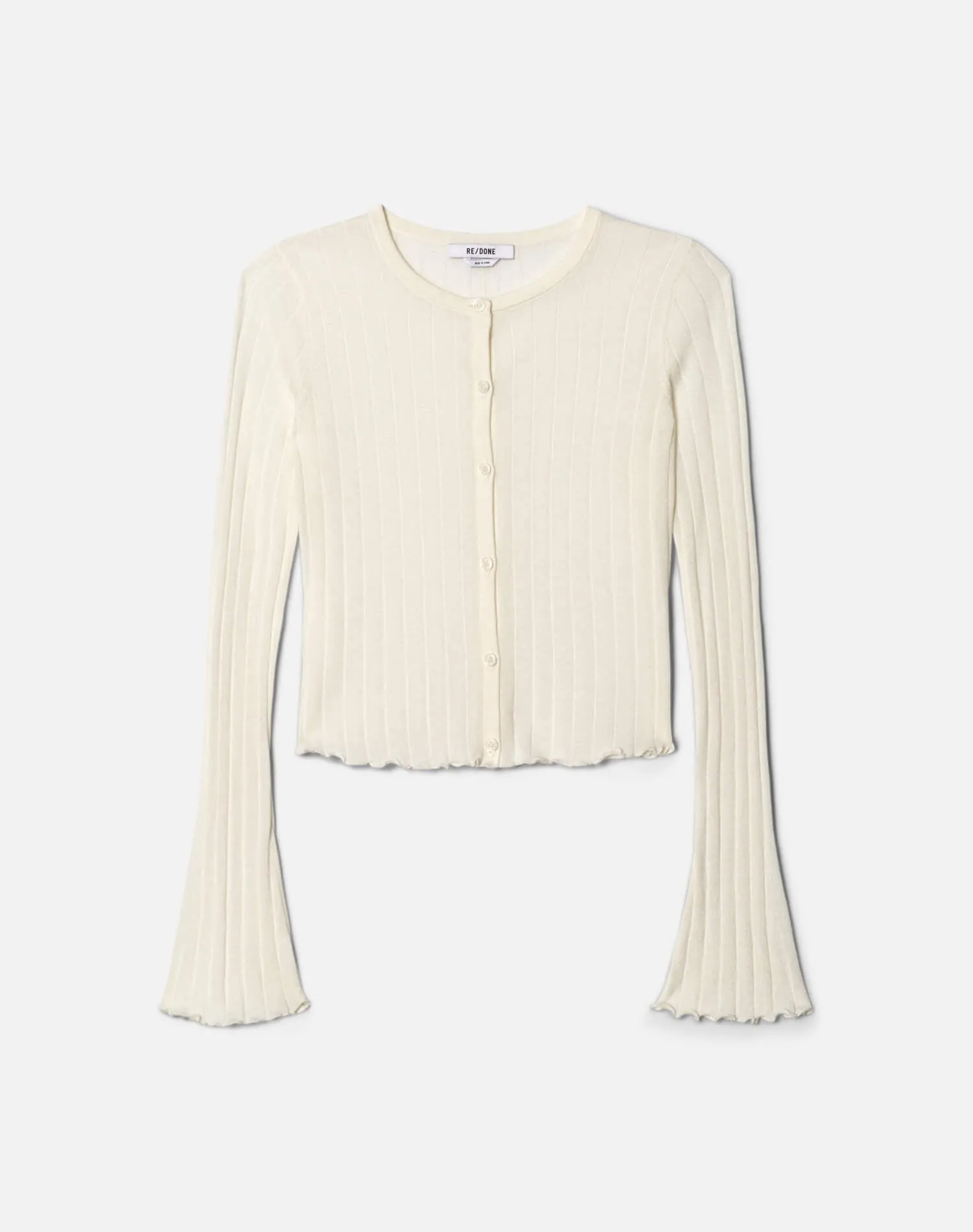 Isabelle Cardigan - White sold by Re/Done