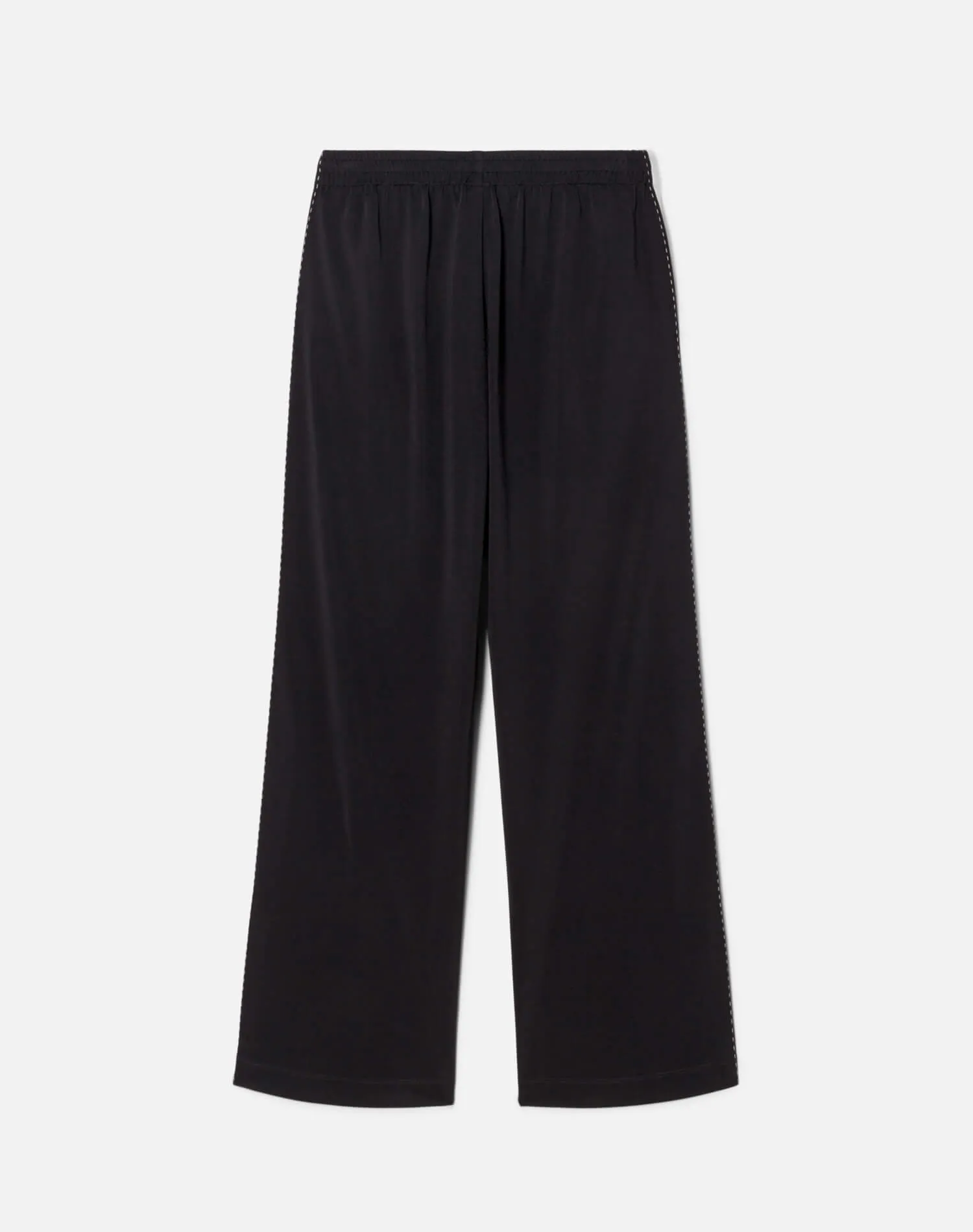 Mel Track Pant - Black With White sold by Re/Done product image thumbnail 5