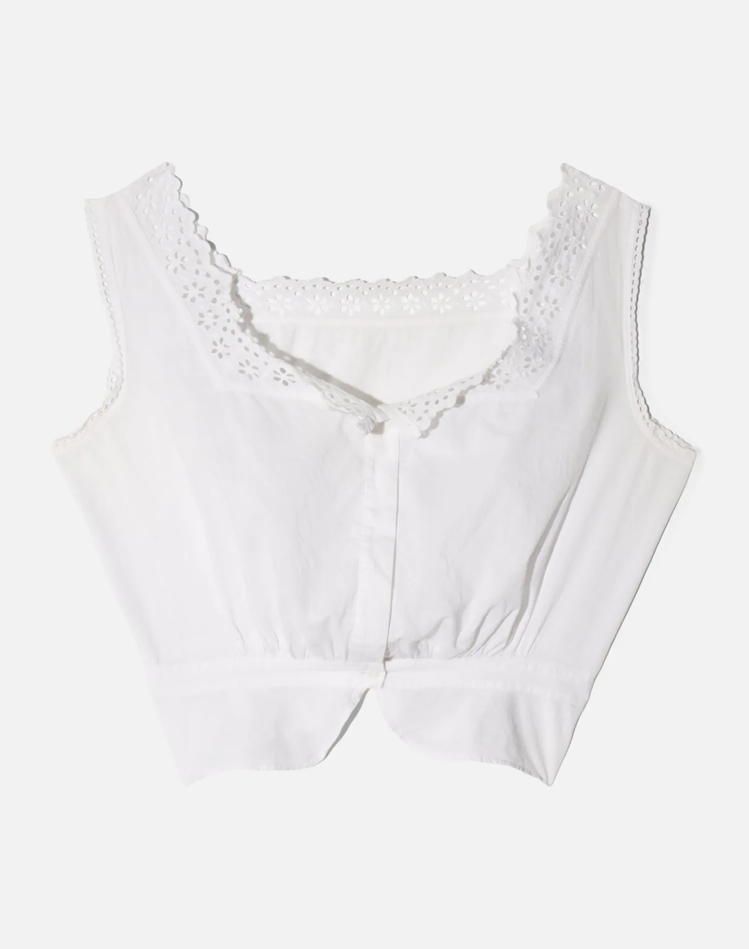 Vintage Edwardian Era Cotton Top - #1525 sold by Re/Done