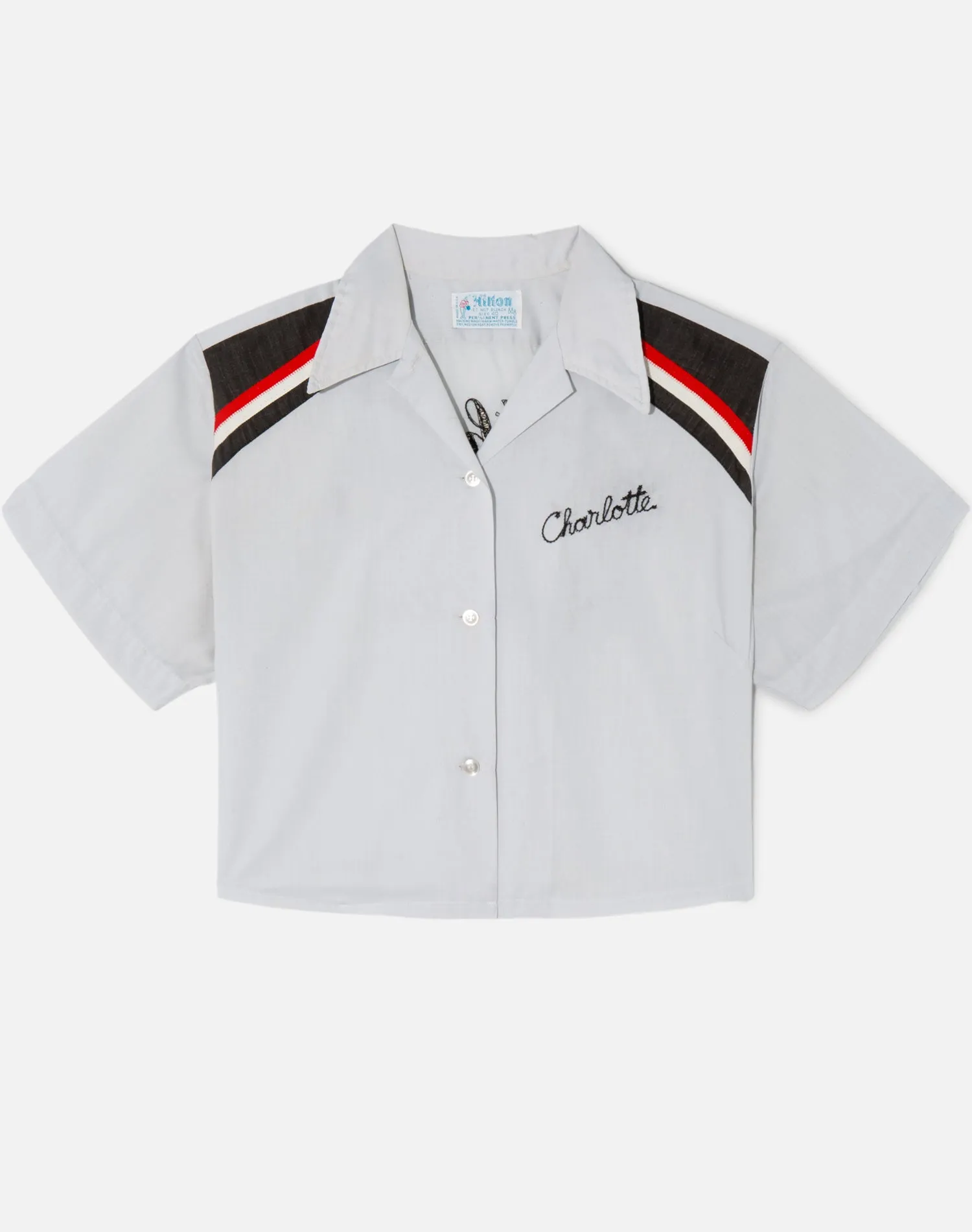 Vintage 80s Bowling Shirt - #1551 sold by Re/Done