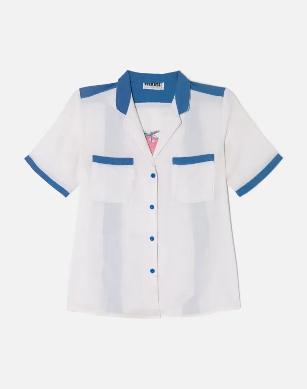 Vintage 80s Bowling Shirt - #1550 made by Re/Done