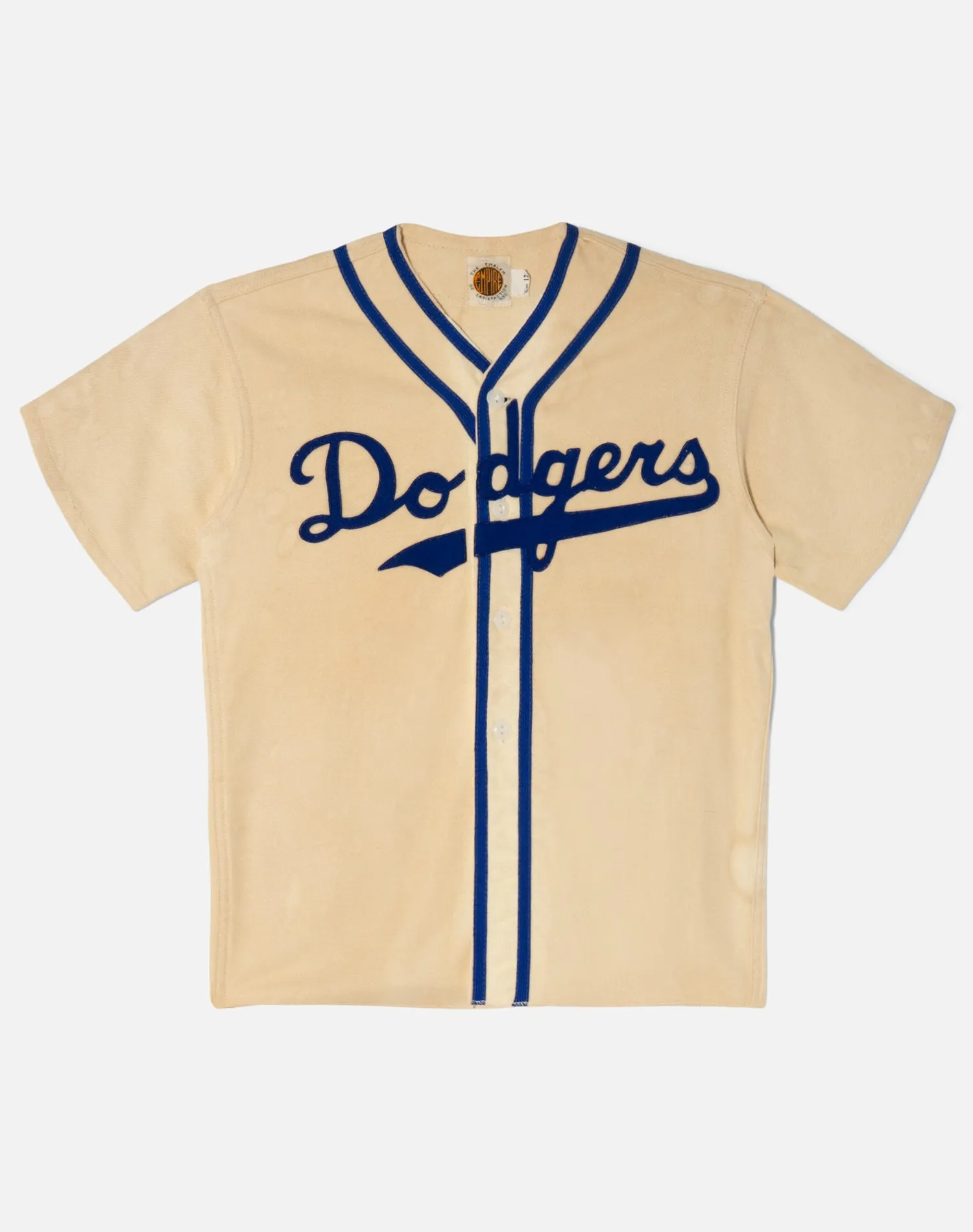 Vintage 50s Dodgers Jersey - #1557 sold by Re/Done