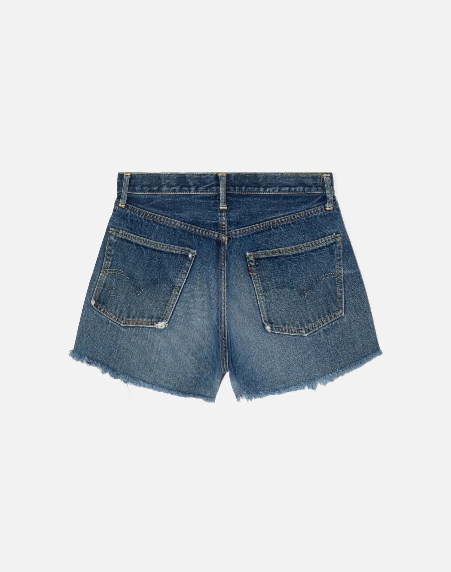 Vintage 60s Big E Selvedge Levi's Single Stitch Cut Off - #1596 sold by Re/Done product image thumbnail 2