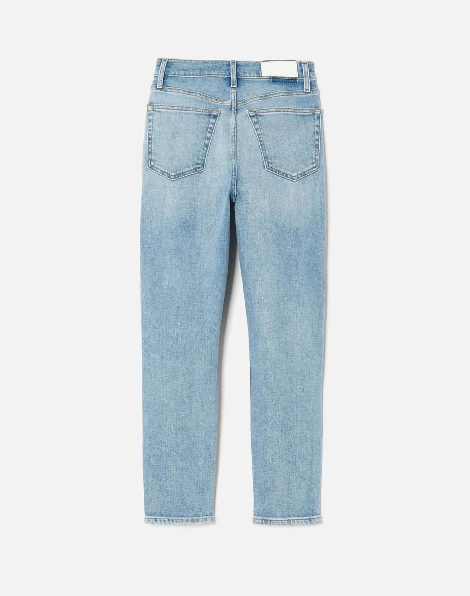 Comfort Stretch High Rise Ankle Crop - Destroy Sanded Blue sold by Re/Done product image thumbnail 2
