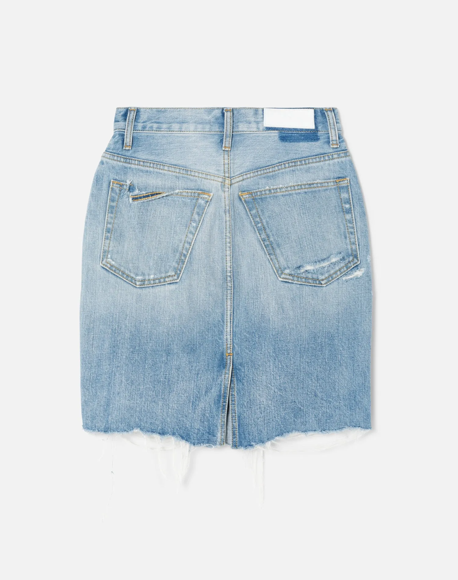 Pencil Skirt - Ripped and Faded sold by Re/Done product image thumbnail 2
