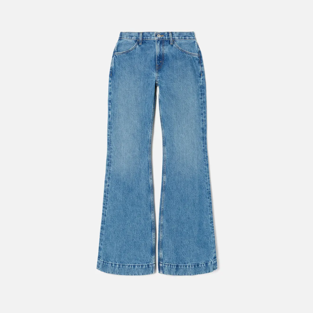 70s Low Rise Bell Bottom - Clean Moon Stoned sold by Re/Done