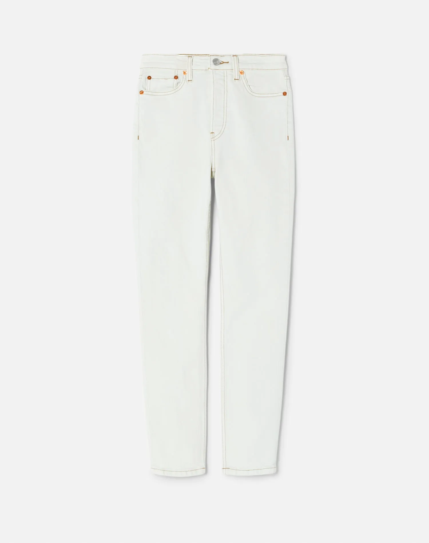 Comfort Stretch High Rise Ankle Crop - Bleach Like sold by Re/Done