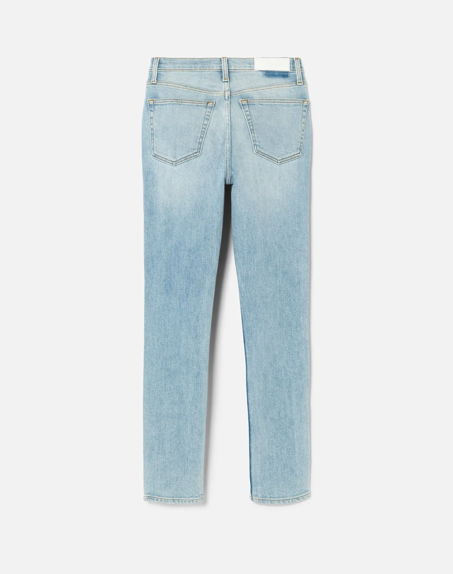 Comfort Stretch High Rise Ankle Crop - Costa Indigo sold by Re/Done product image thumbnail 2