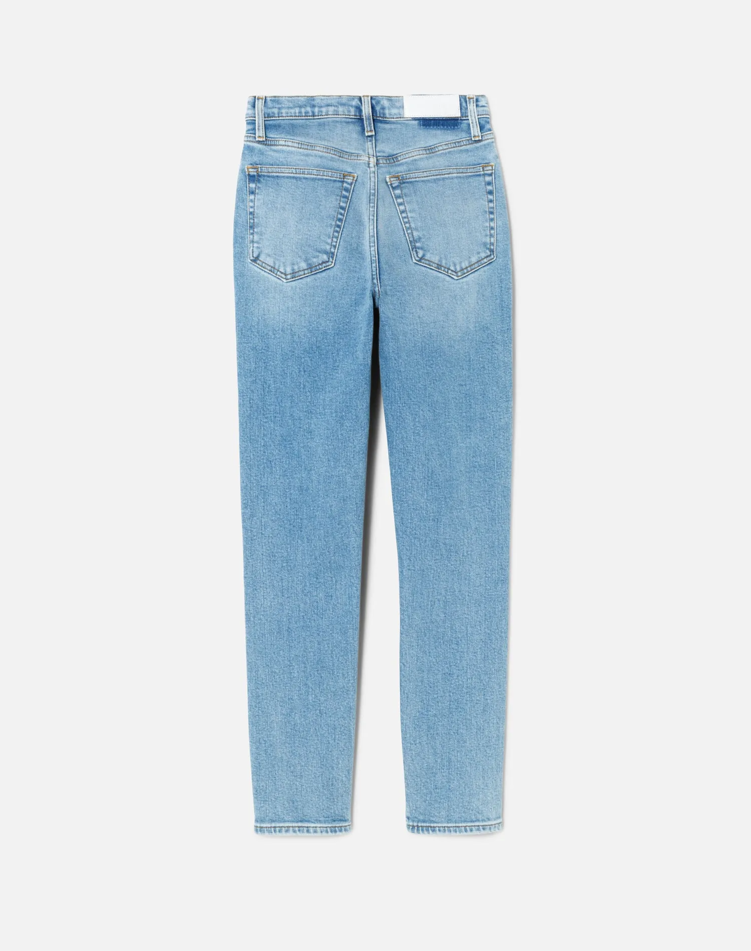 Comfort Stretch High Rise Ankle Crop - Faded Topaz sold by Re/Done product image thumbnail 2