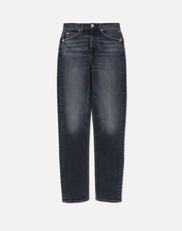 Comfort Stretch 70s Straight - Onyx Faded made by Re/Done