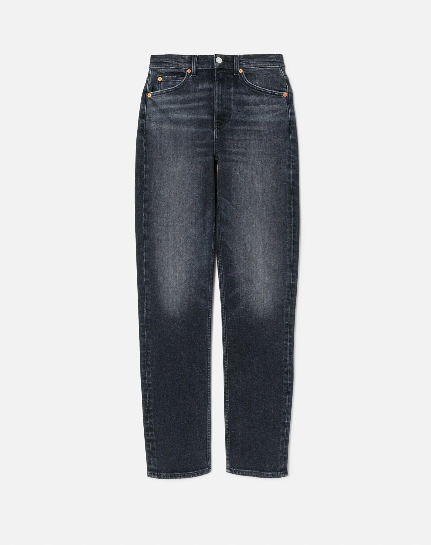 Comfort Stretch 70s Straight - Onyx Faded sold by Re/Done