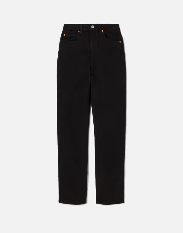 Comfort Stretch 70s Straight - Black made by Re/Done