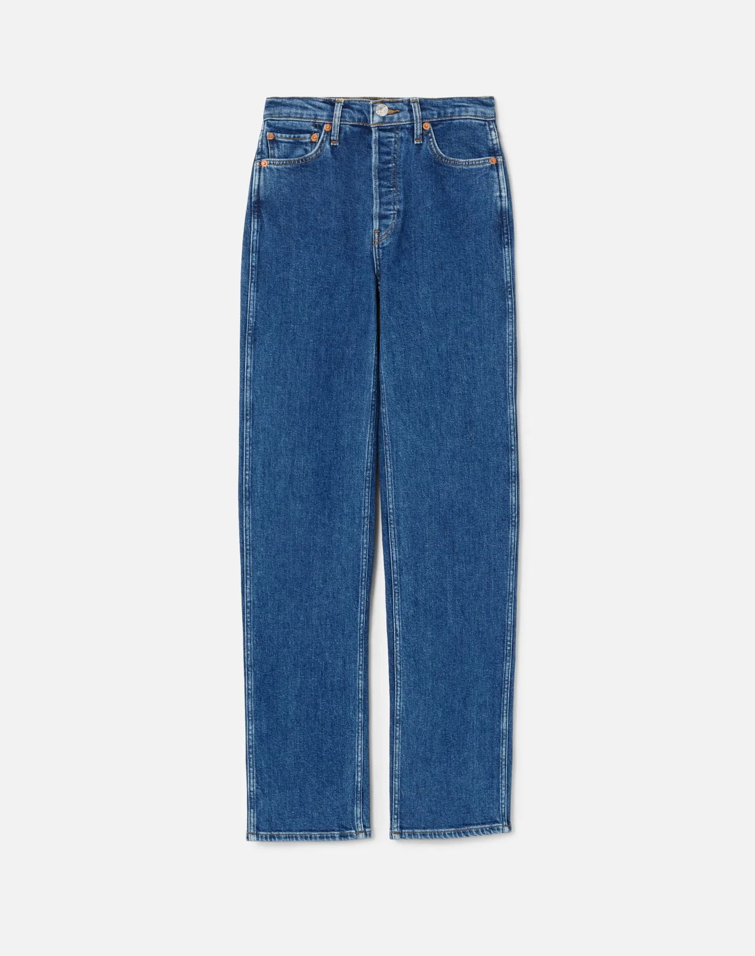 Comfort Stretch High Rise Loose - Western Rinse sold by Re/Done