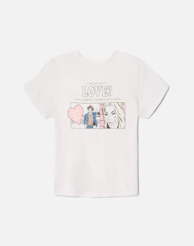 Classic Tee Love - Vintage White made by Re/Done