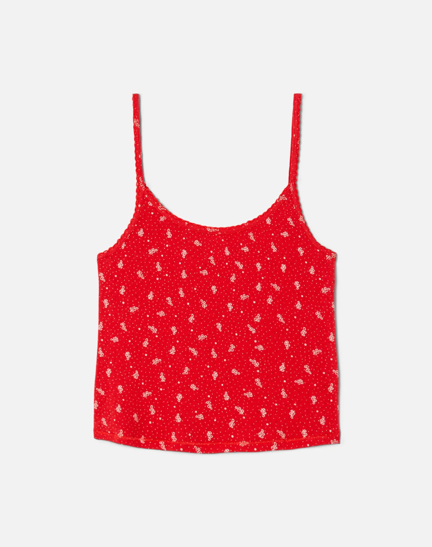 Surplus Pointelle Jolie Tank - Bandana Print sold by Re/Done