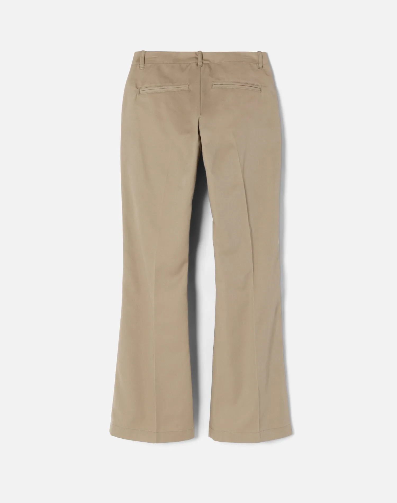 Surplus Mid Rise Wide Leg Trouser - Washed Khaki sold by Re/Done product image thumbnail 2