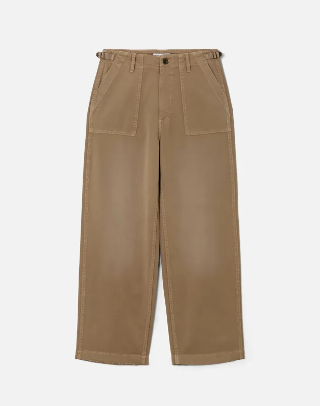 Surplus The Trooper Pant - Khaki Like made by Re/Done