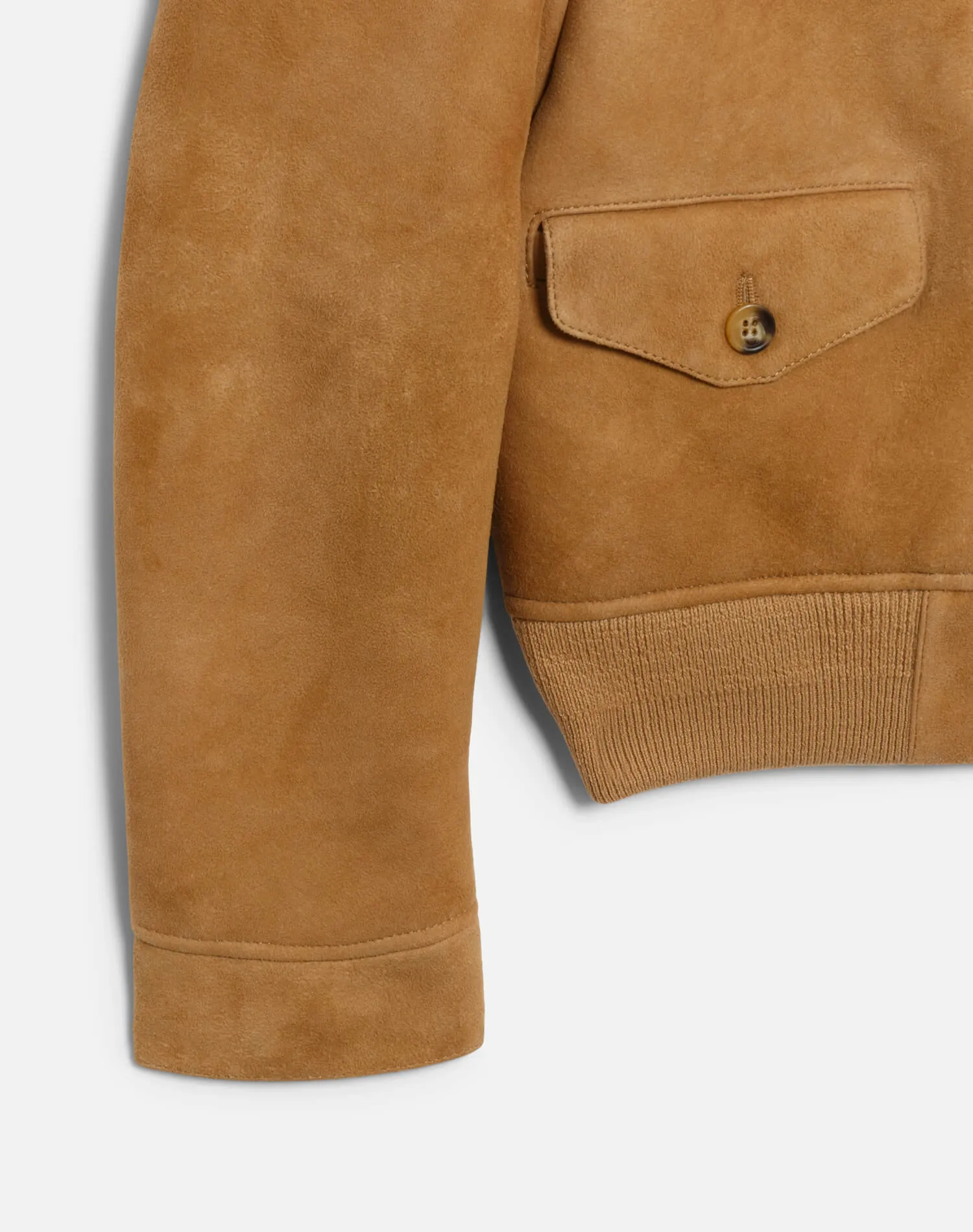 Shearling Bomber - Tobacco sold by Re/Done product image thumbnail 4