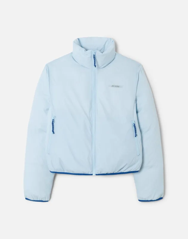 Recycled Puffer Jacket - Sky made by Re/Done