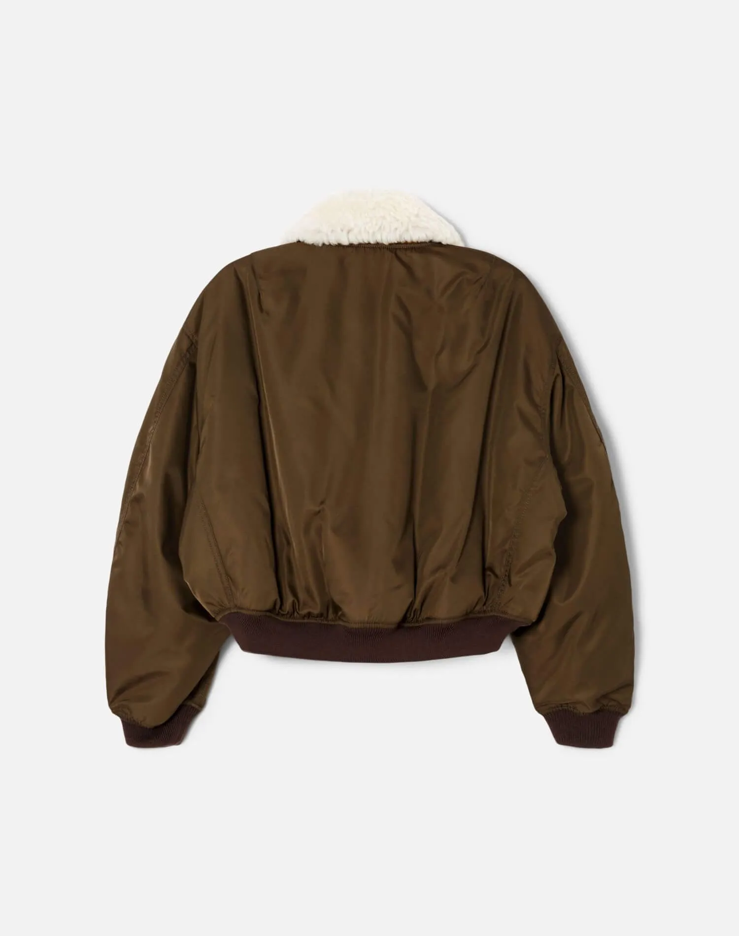 Shrunken Bomber - Dark Military sold by Re/Done product image thumbnail 2