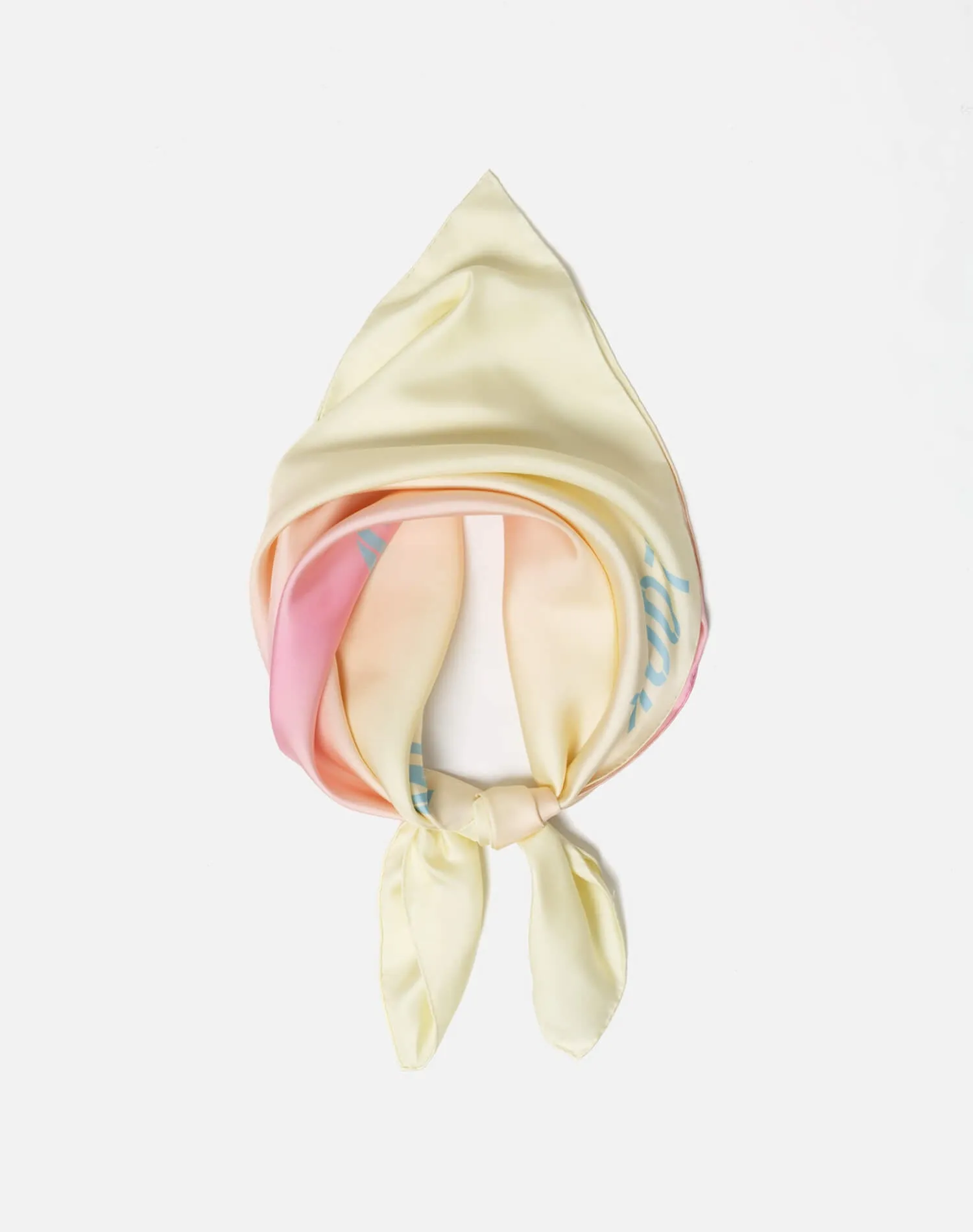 Silk Scarf - Yellow sold by Re/Done product image thumbnail 3