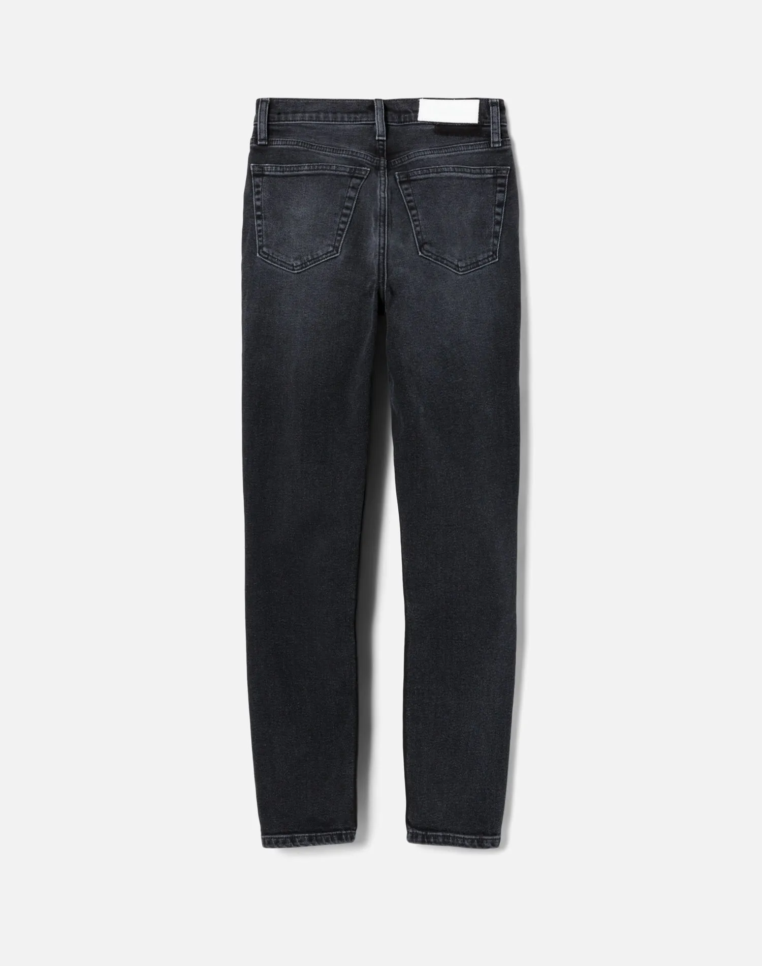 Comfort Stretch High Rise Ankle Crop - Washed Noir sold by Re/Done product image thumbnail 2