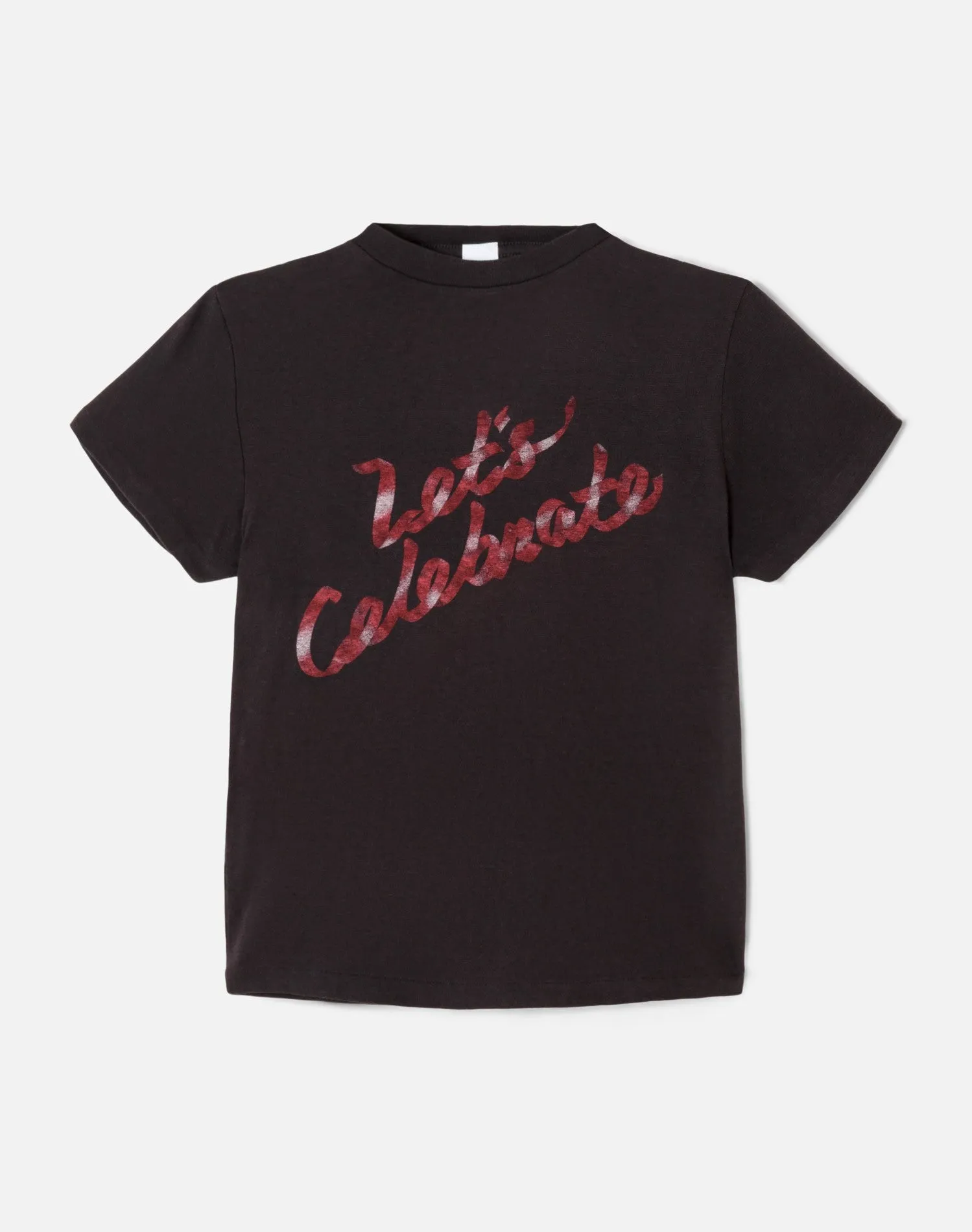 Classic Tee Celebrate - Washed Black sold by Re/Done