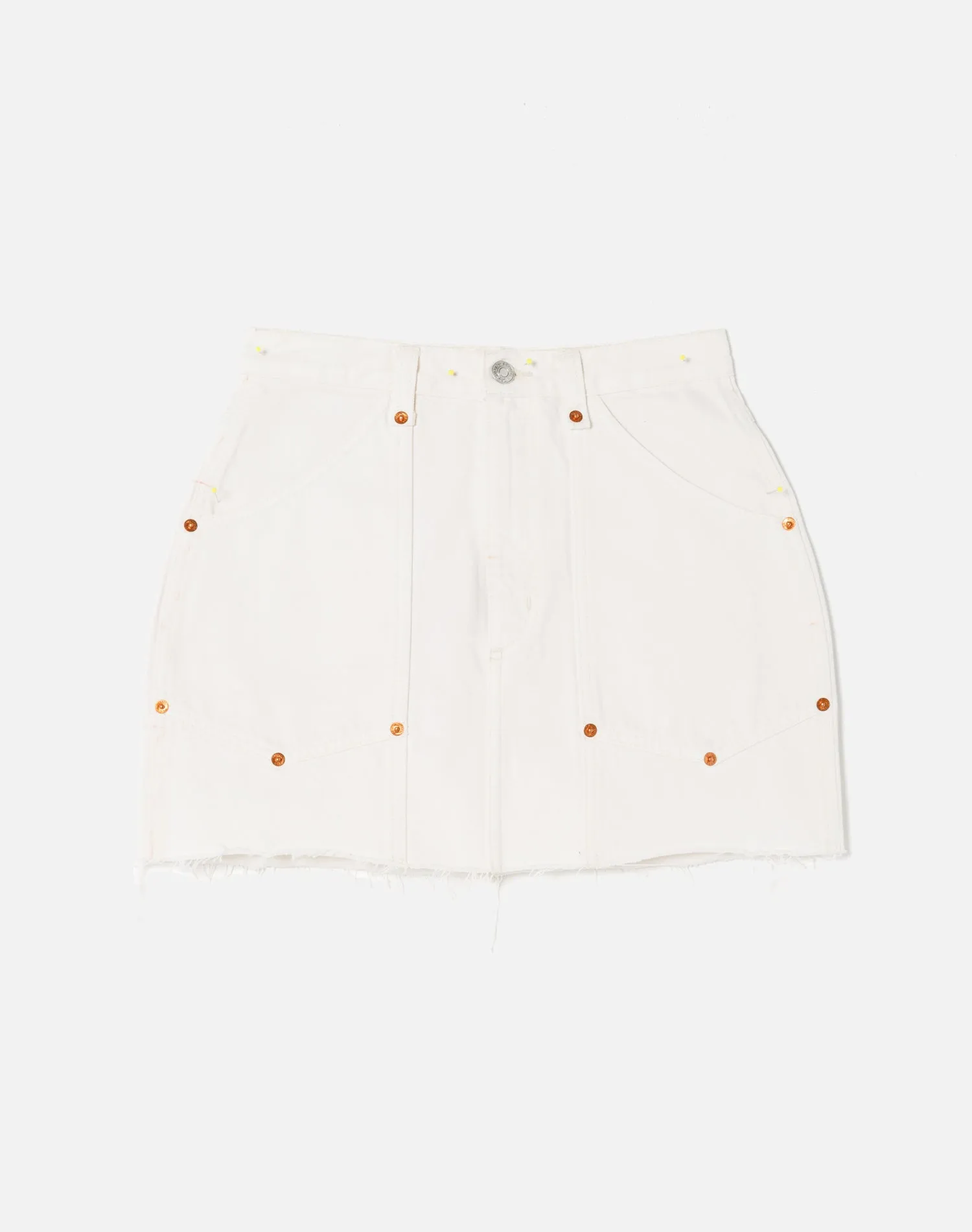 Workwear Skirt - Vintage White sold by Re/Done