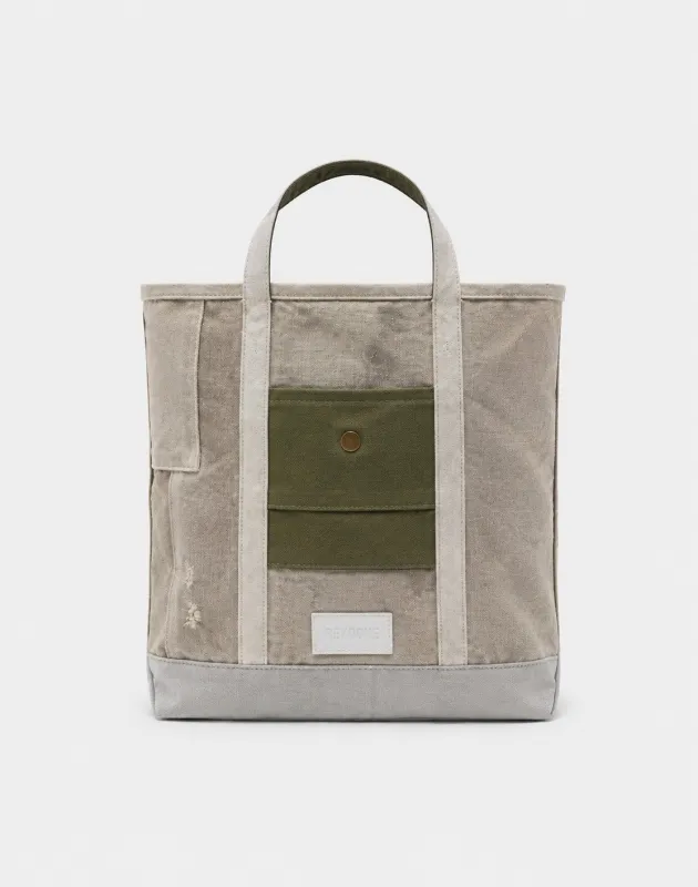 Upcycled Field Tote 02 - Pebble made by Re/Done