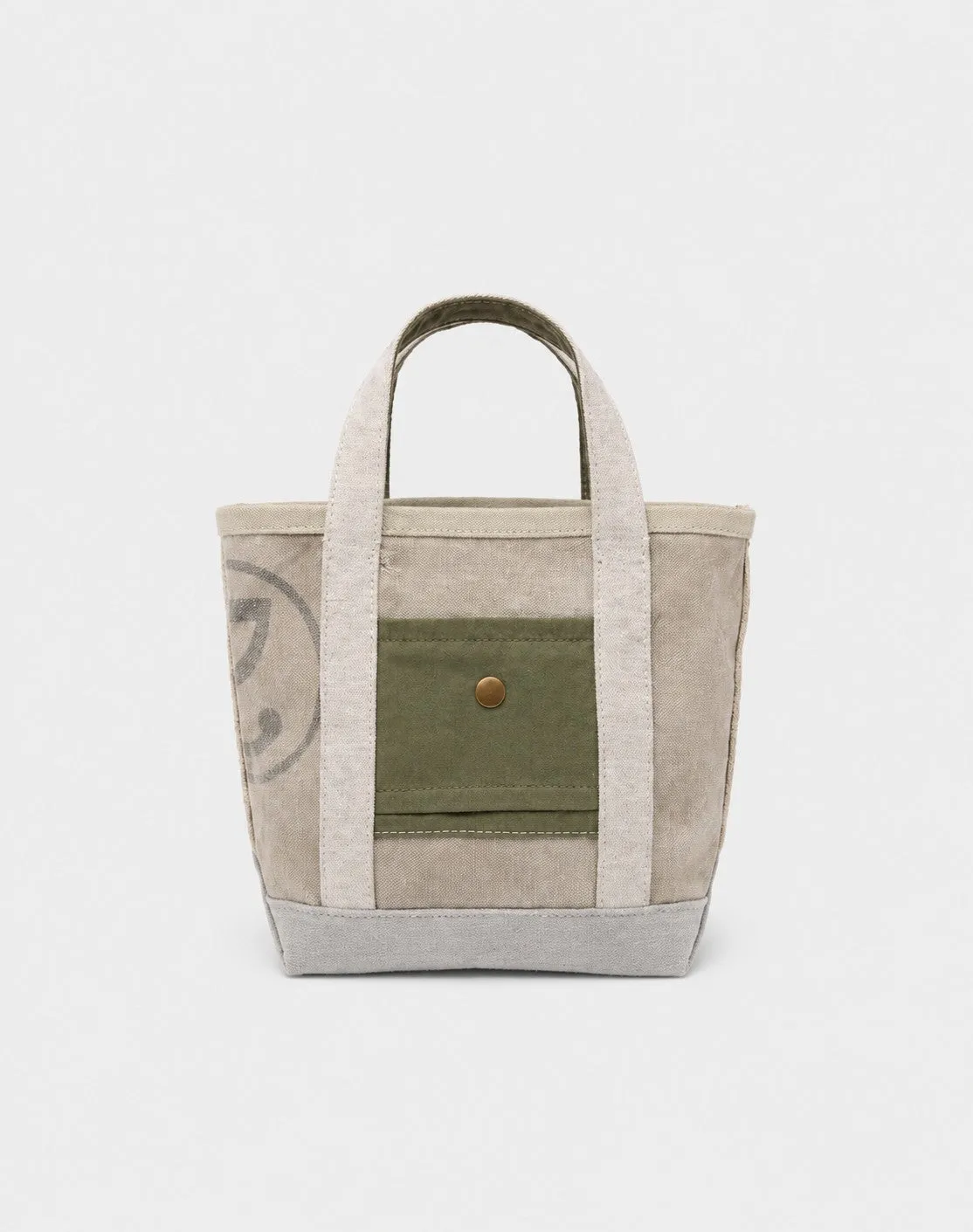 Upcycled Field Tote 01 - Pebble sold by Re/Done product image thumbnail 2