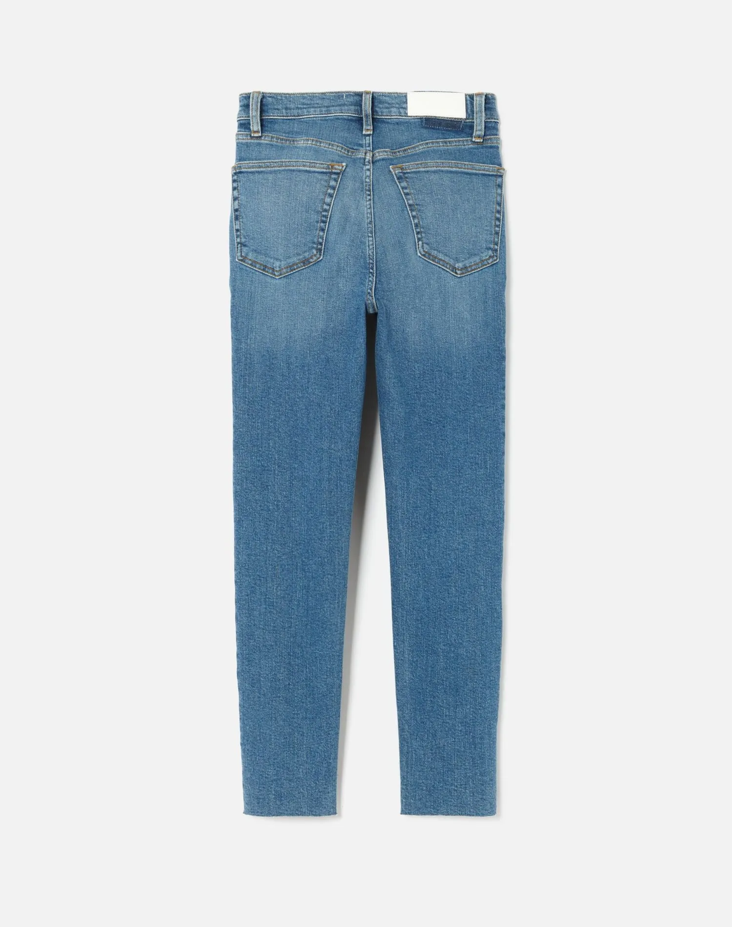 Comfort Stretch High Rise Ankle Crop - French Blue sold by Re/Done product image thumbnail 2