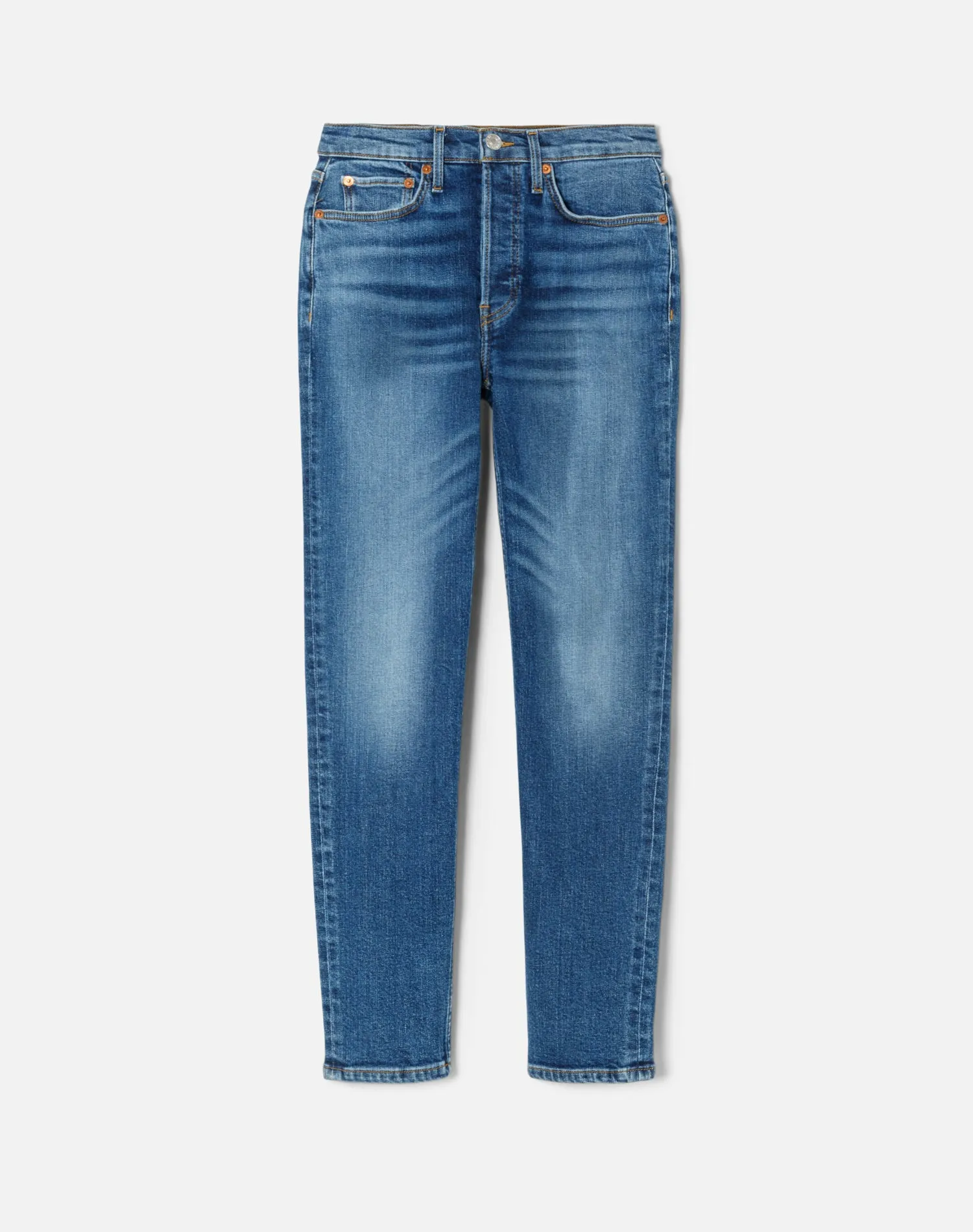 Comfort Stretch High Rise Ankle Crop - Jetty sold by Re/Done