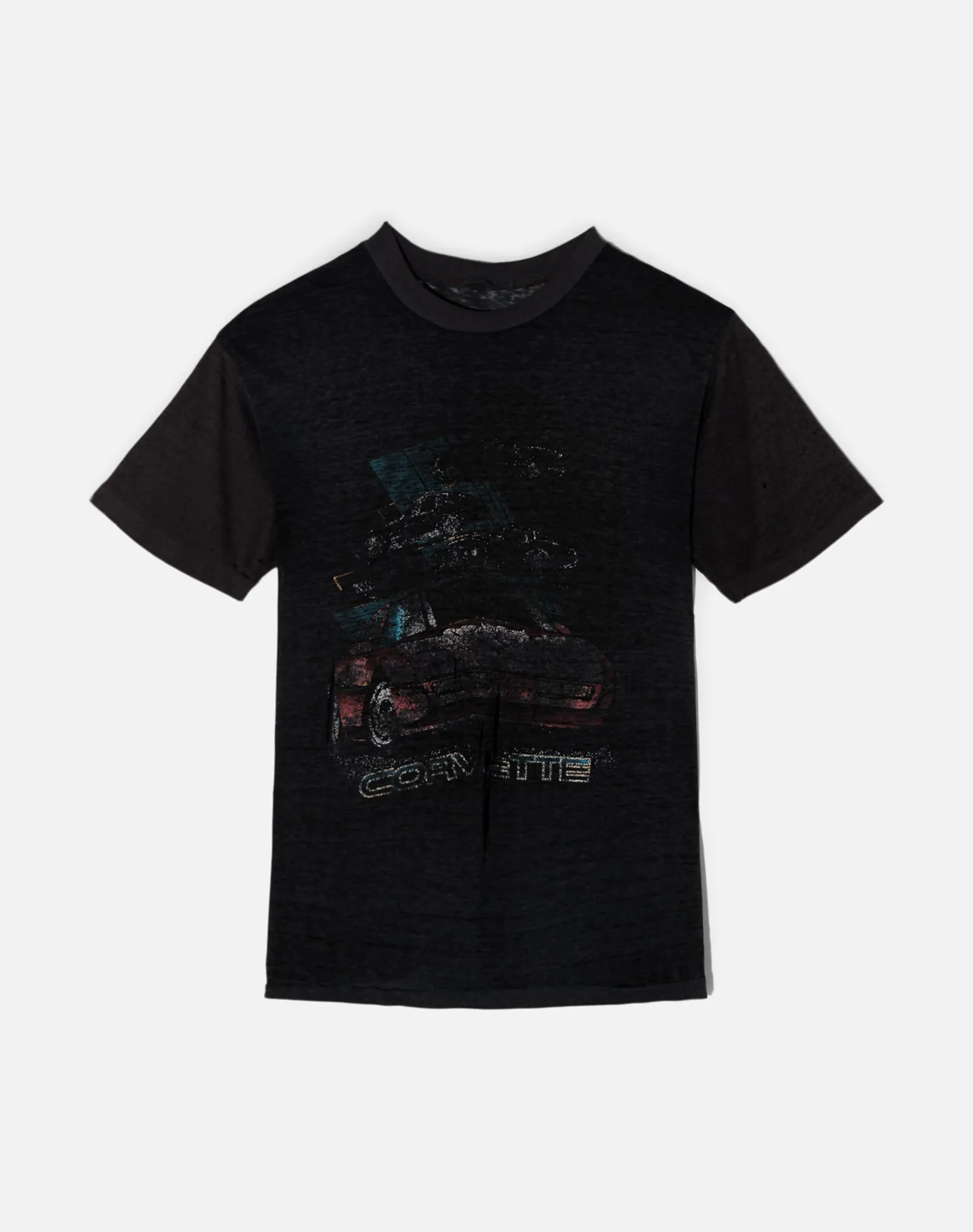 Vintage 80s Shredded Corvette Tee - #1704 sold by Re/Done