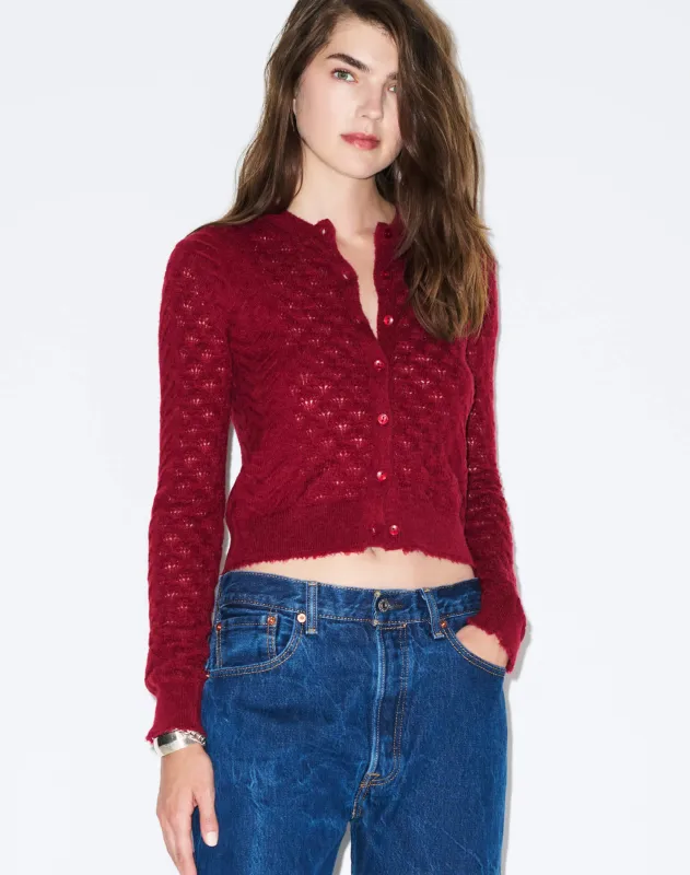 Emma Cardigan - Roobios made by Re/Done