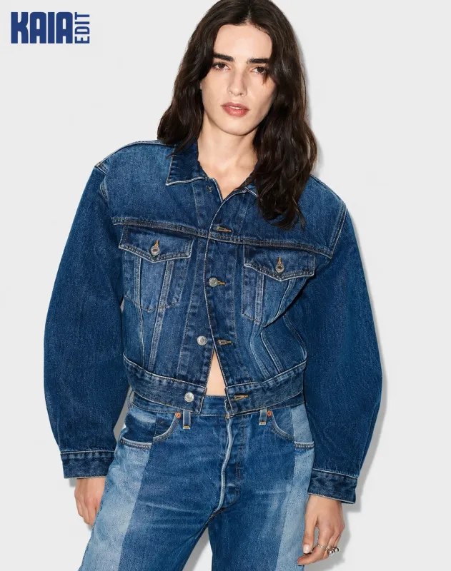 A Frame Jacket - Sonoma Indigo made by Re/Done
