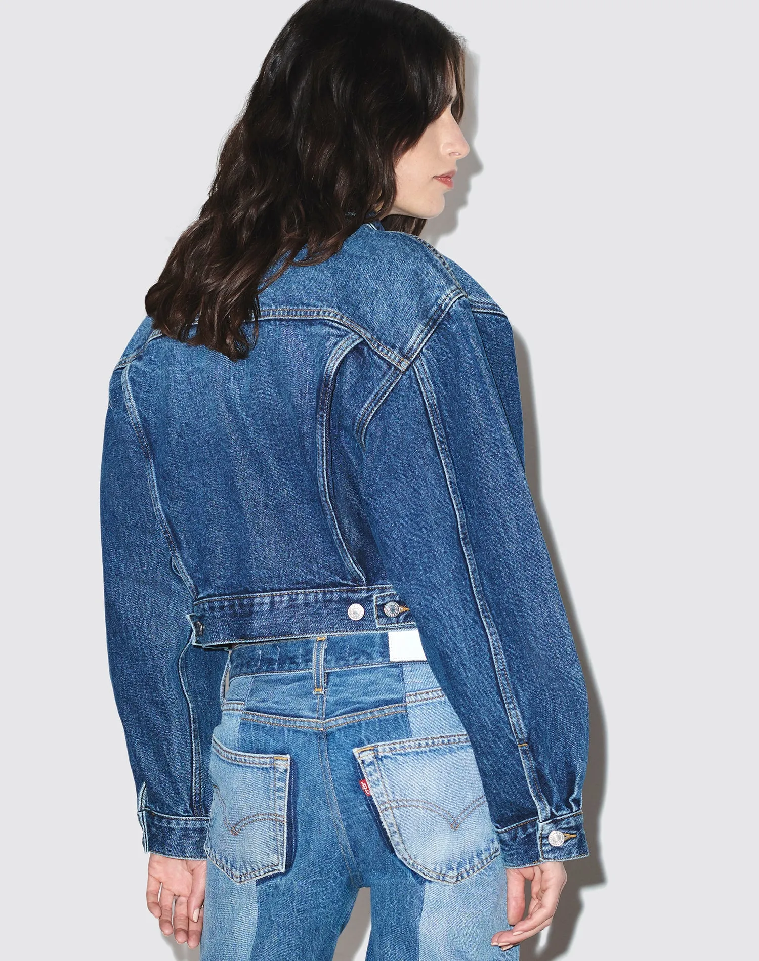 A Frame Jacket - Sonoma Indigo sold by Re/Done product image thumbnail 2