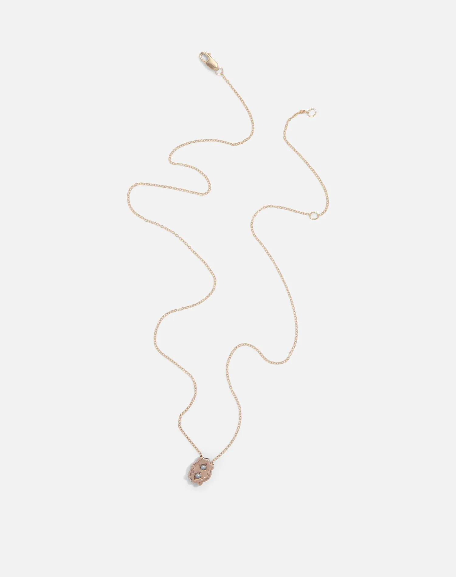 Vintage Victorian Era Gold Slidder Necklace - #1674 sold by Re/Done product image thumbnail 3