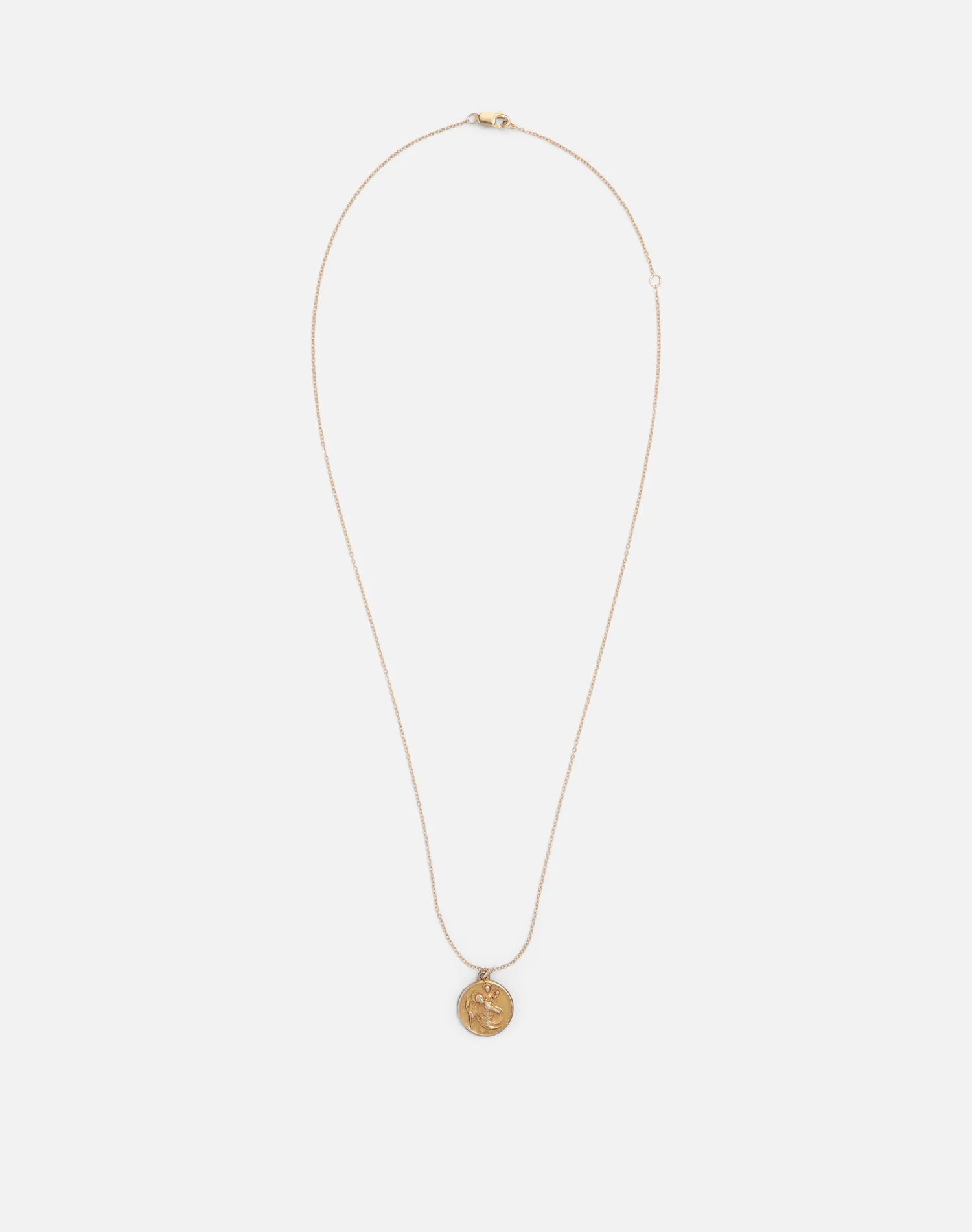 Vintage Gold Filled St Christopher Necklace - #1670 sold by Re/Done product image thumbnail 2