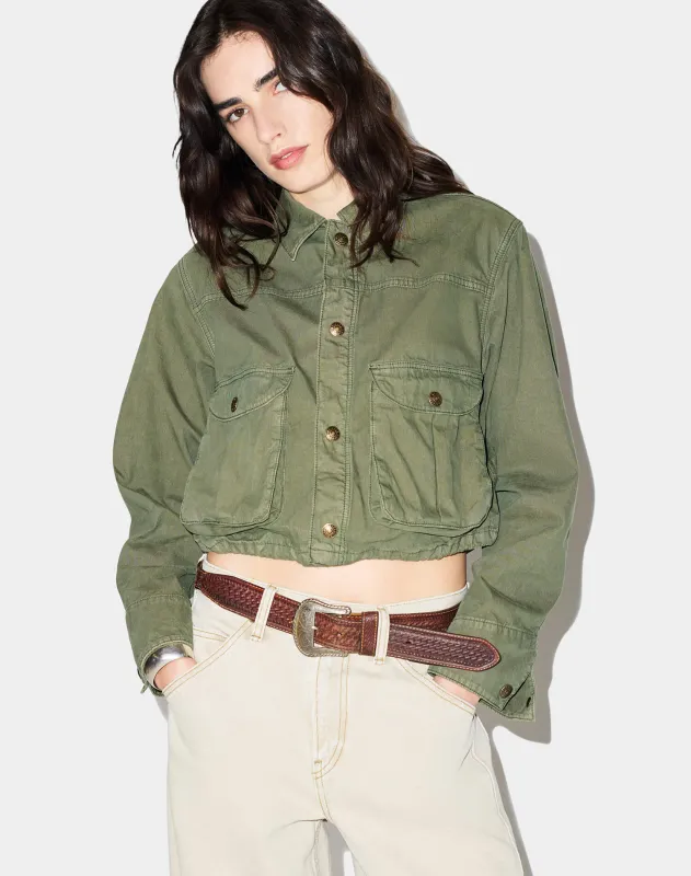 Jessie Jacket - Fatigue made by Re/Done