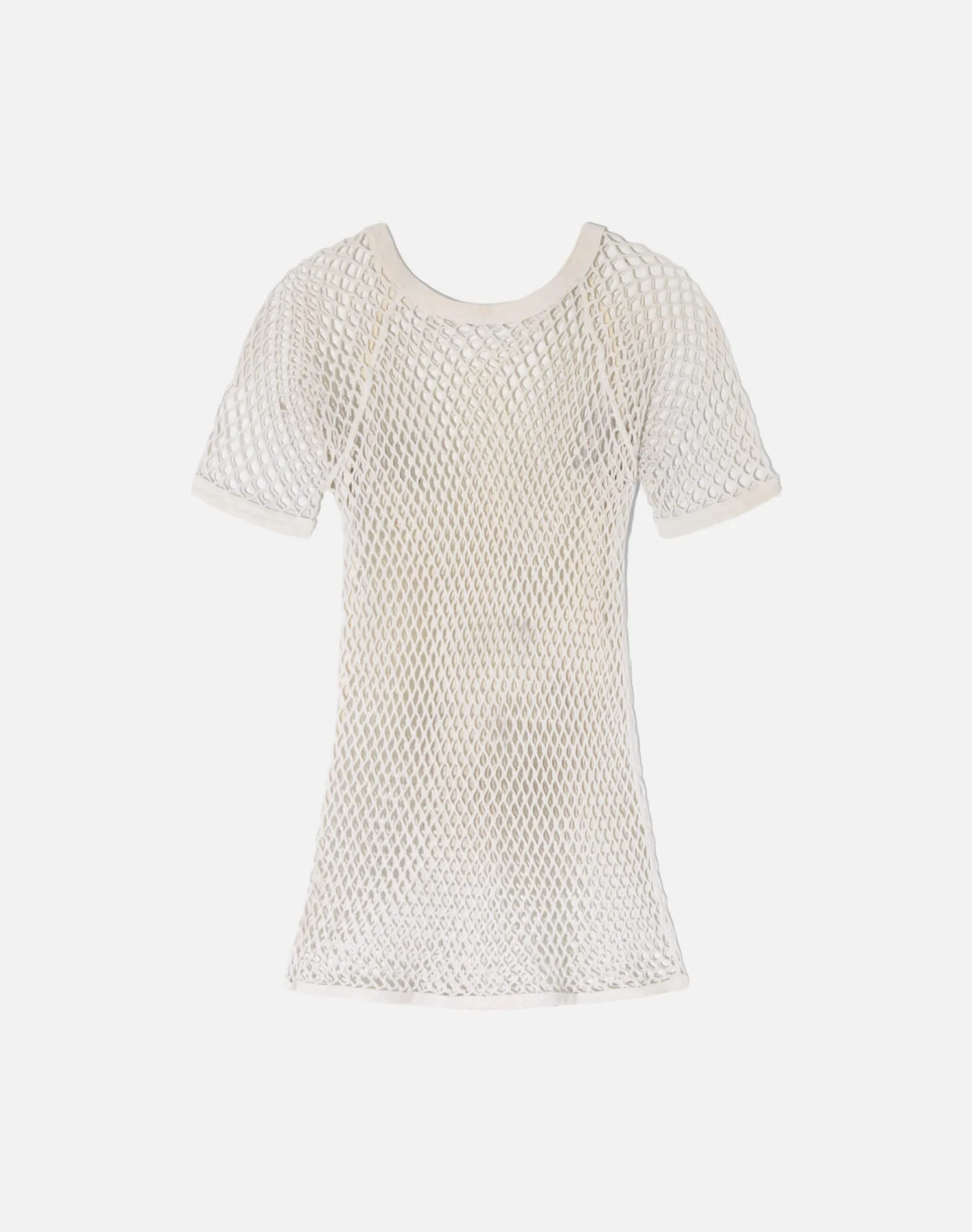 Vintage 80s Netted Mesh Tee -#1839 sold by Re/Done