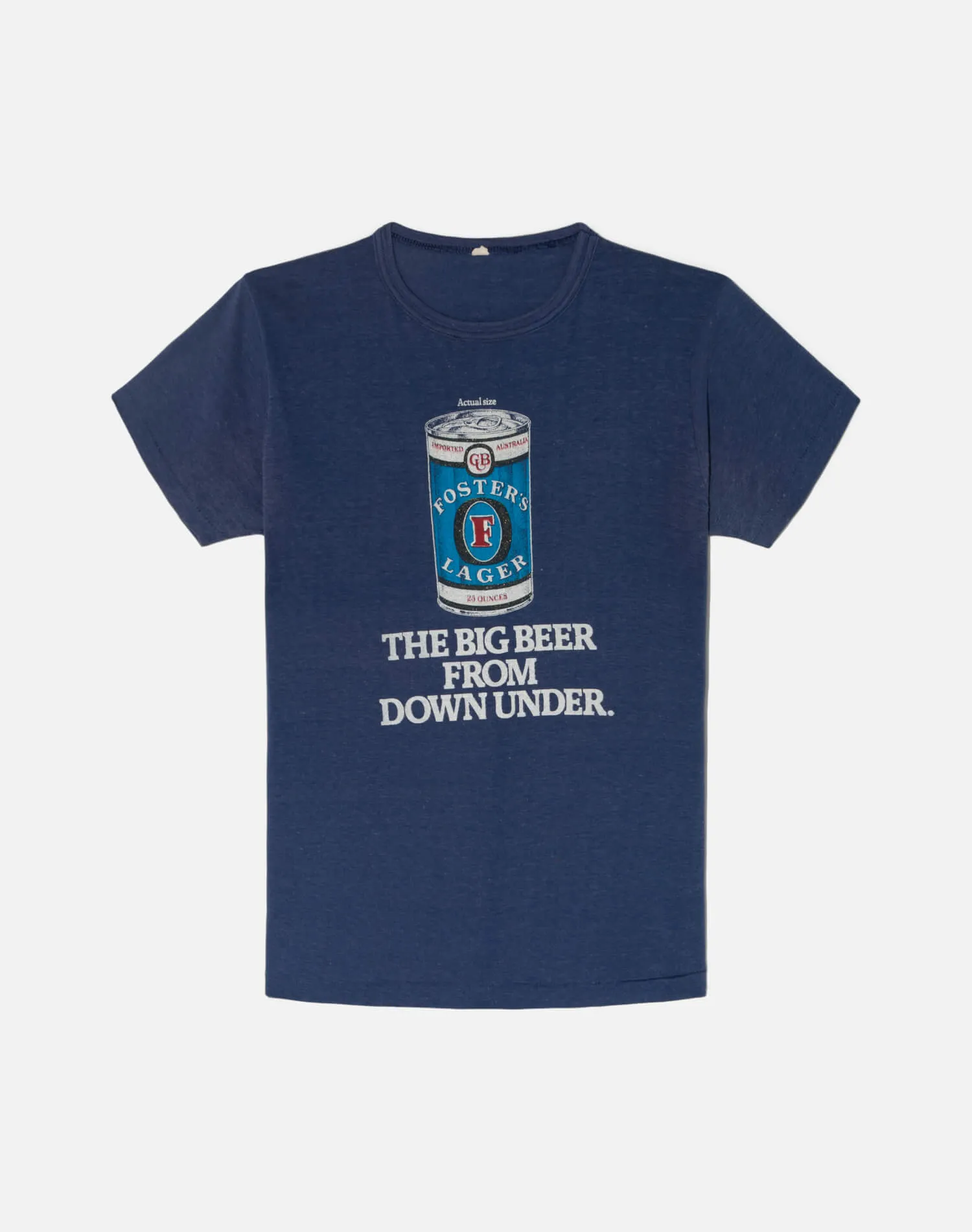 Vintage 70s Fosters Lager Tee -#1834 sold by Re/Done