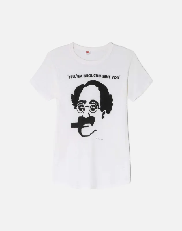 Vintage 70s Groucho Tee -#1827 made by Re/Done
