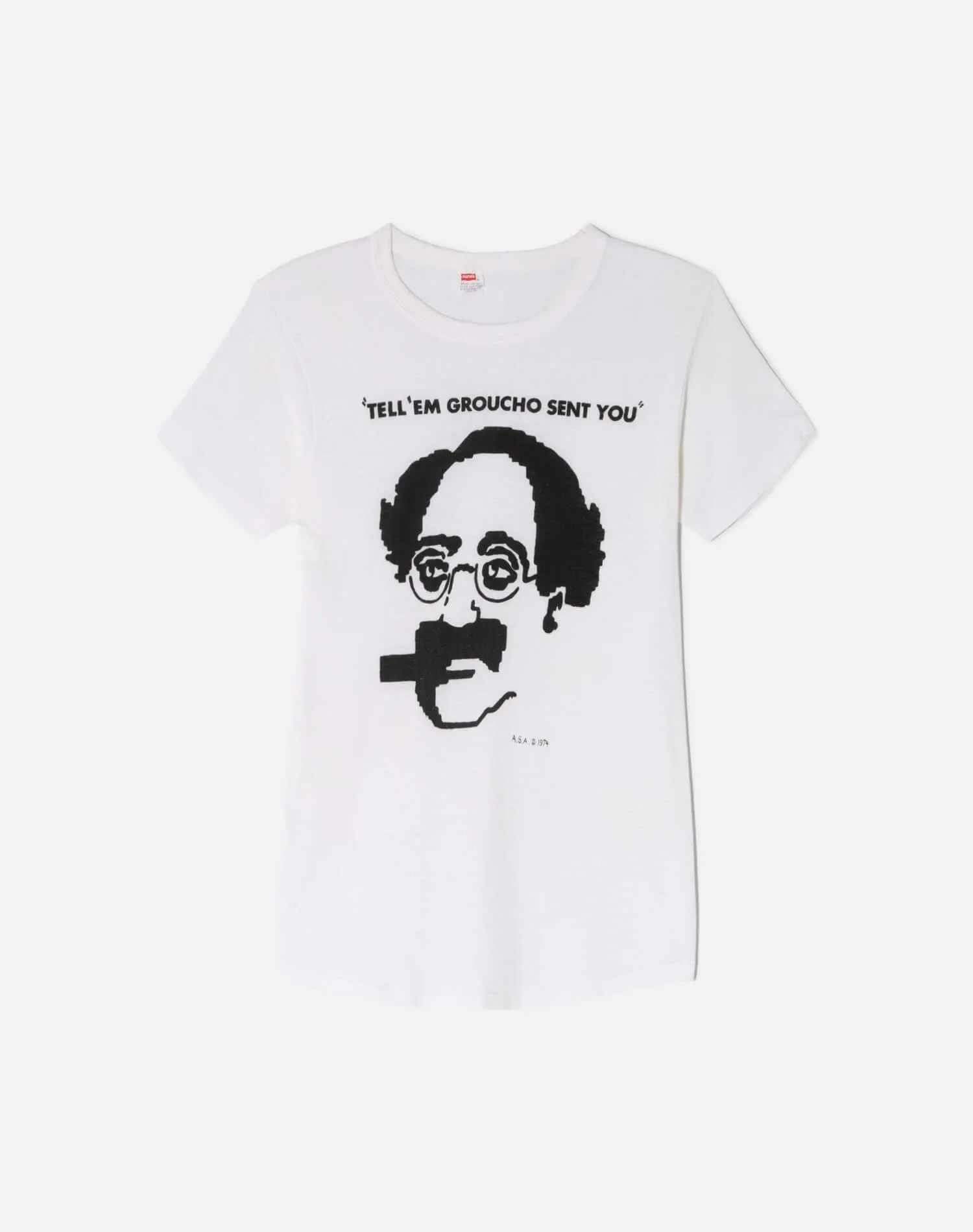 Vintage 70s Groucho Tee -#1827 sold by Re/Done