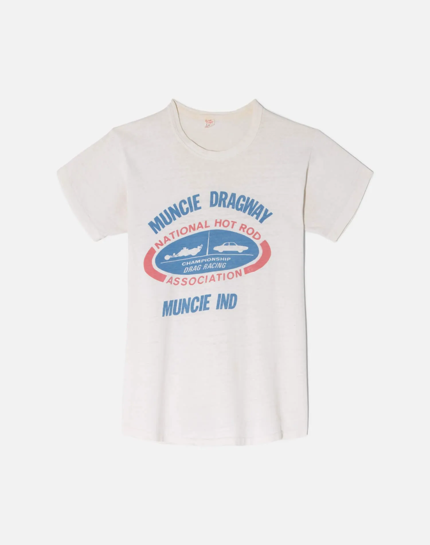 Vintage 50s Drag Racing Tee -#1824 sold by Re/Done