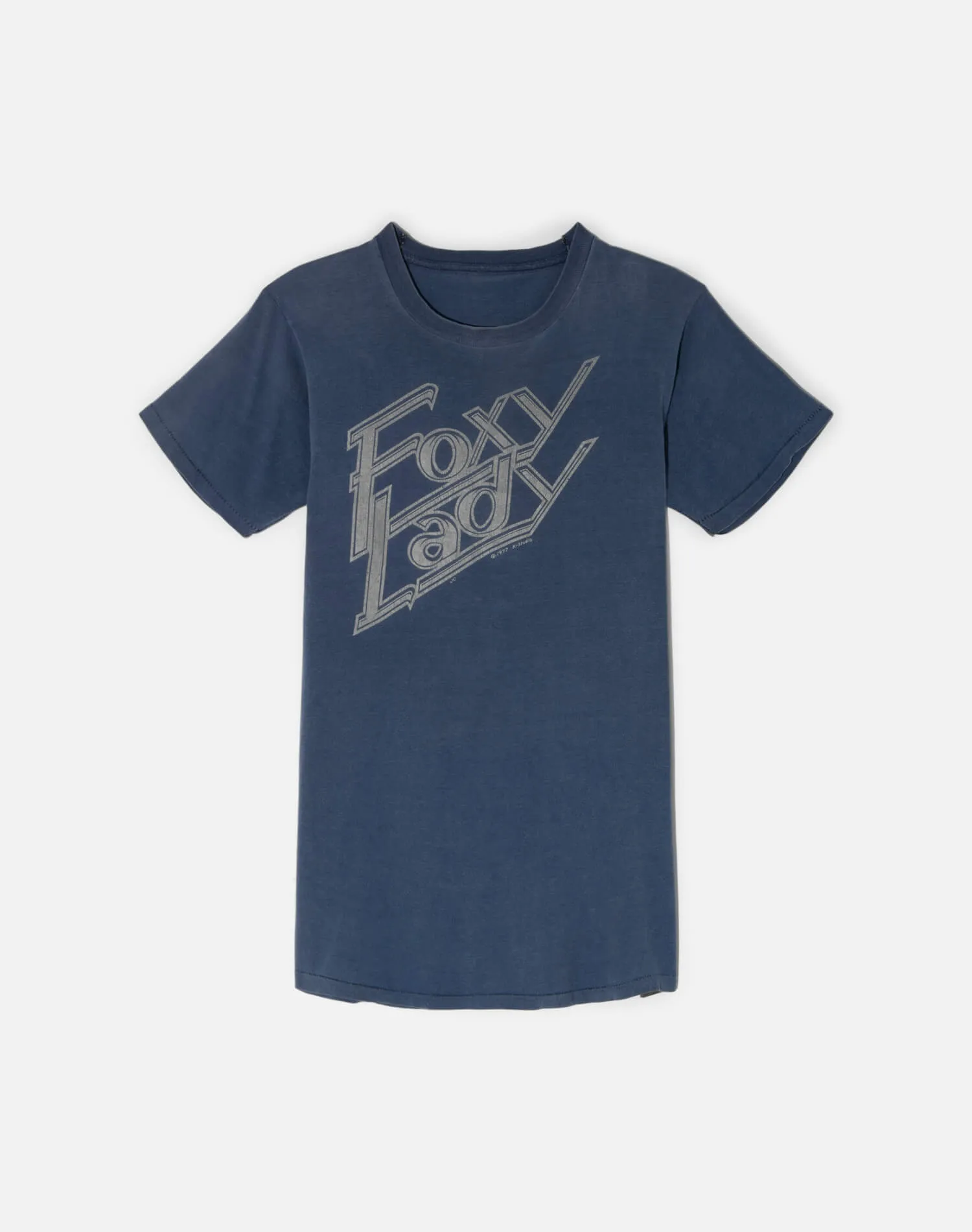 Vintage 70s Foxy Lady Tee -#1821 sold by Re/Done
