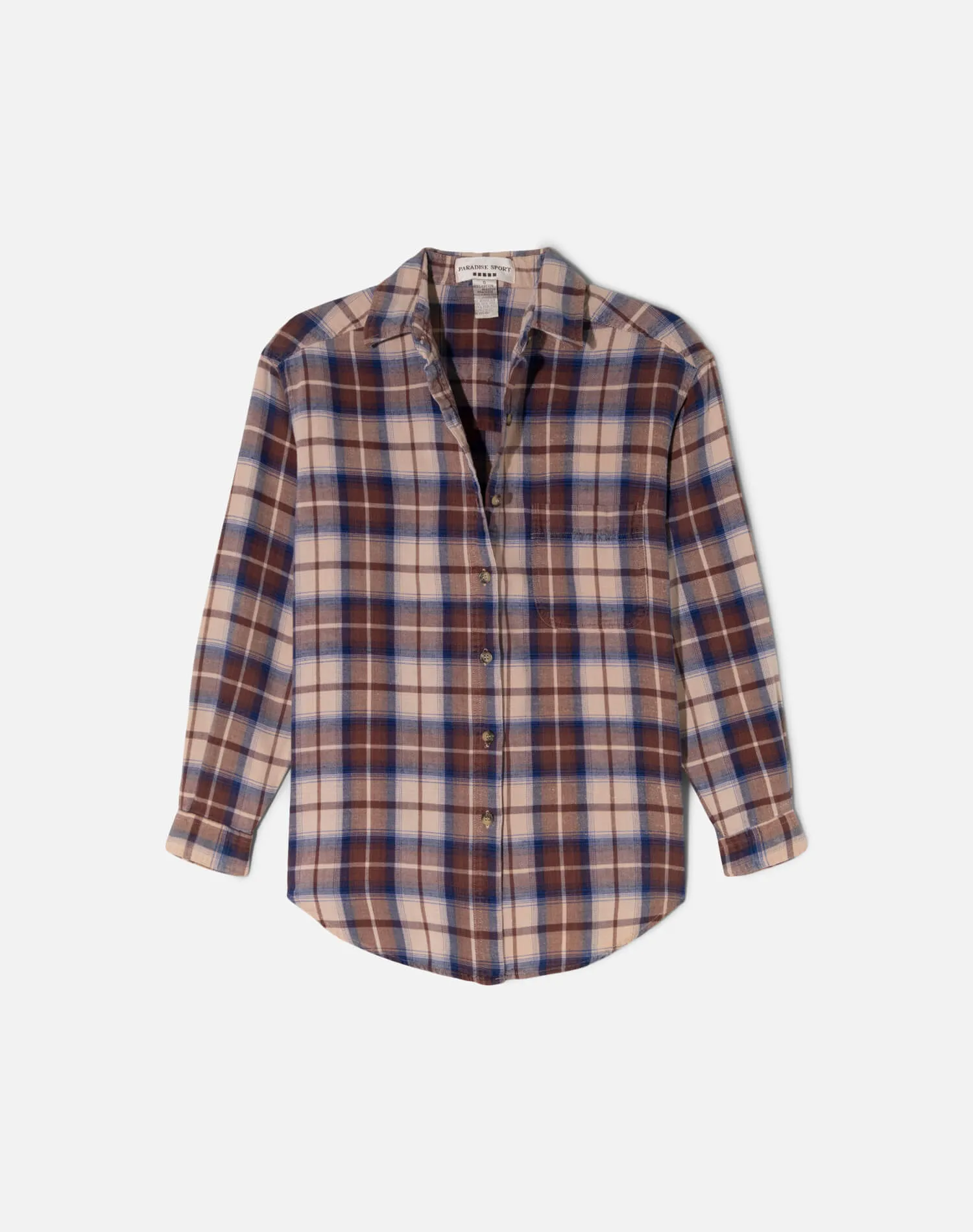 Vintage 90s Cotton Flannel Shirt -#1816 sold by Re/Done