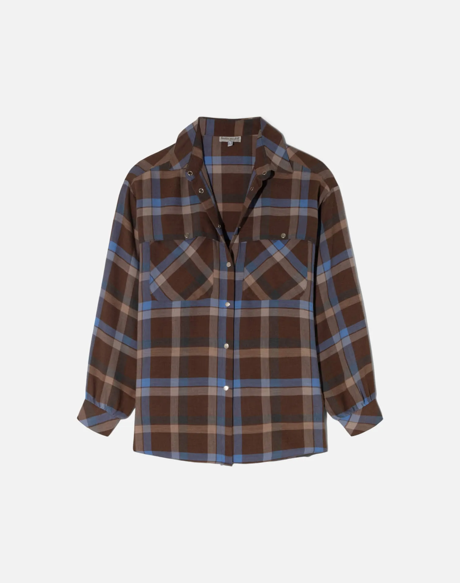 Vintage 90s Cotton Flannel Shirt -#1814 sold by Re/Done