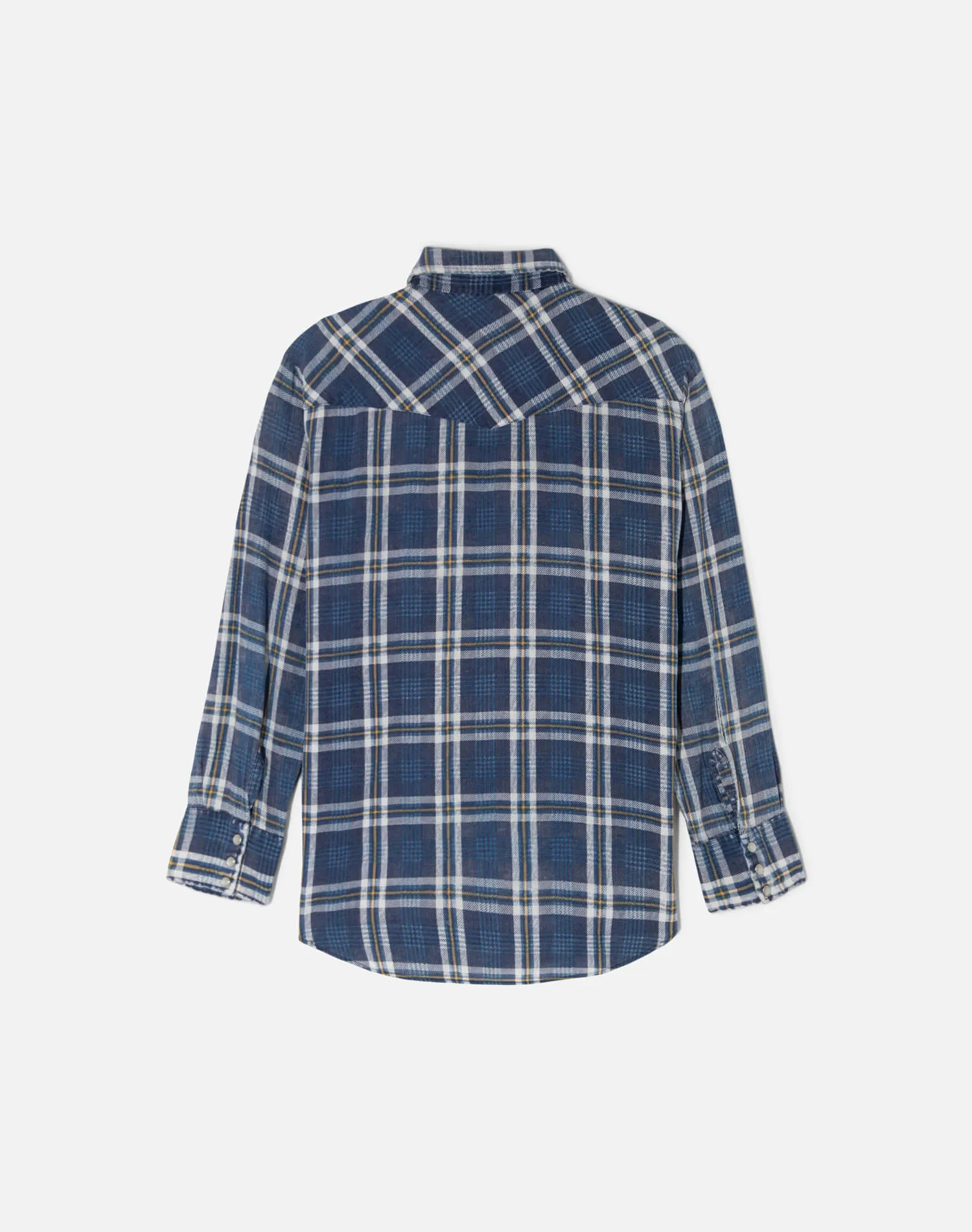 Vintage 80s Western Cotton Flannel Shirt -#1812 sold by Re/Done product image thumbnail 2